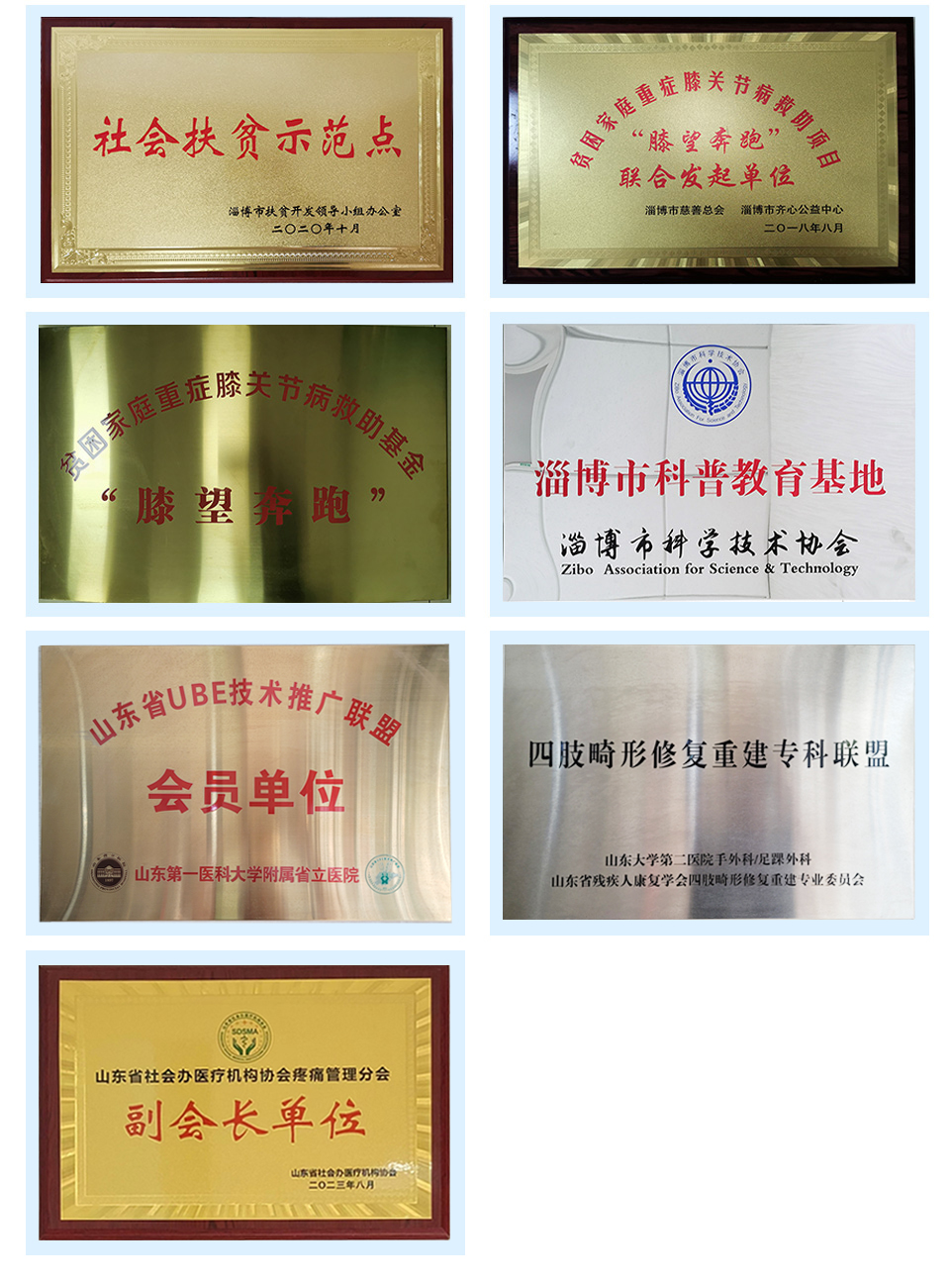 蓮池骨科企業(yè)榮譽